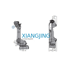 6 Axis Digunakan Lengan Robot Yaskawa Dengan Payload Gripper Untuk Robot Industri 180kg