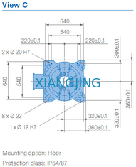 menggunakan lengan robot 4 sumbu YASKAWA MPL160-100 II mesin pick and place 100kg Payload 3159mm Lengan robot industri