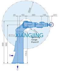 Robot Pick And Place Industri Bekas YASKAWA SDA5F 5kg Payload 845mm Arm Robots