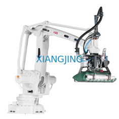 menggunakan robot industri ABB IRB 4600 lengan robot 6 sumbu memilih dan menempatkan muatan 60kg memilih dan menempatkan mesin