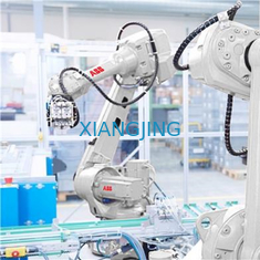 menggunakan robot industri ABB IRB 4600 lengan robot 6 sumbu memilih dan menempatkan muatan 60kg memilih dan menempatkan mesin