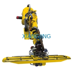 Fanuc Digunakan Robot Industri Untuk Palletizer Dengan Mesin Pallet Lengan Robot 4 Sumbu