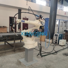 6 Sumbu Digunakan Robot Pengelasan Mag Tig Mig Welding Robot Dengan Sumber Pengelasan DM350