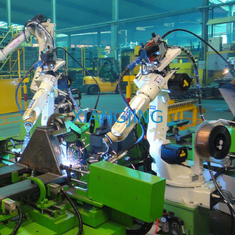 Robot Pengelasan Lengan Robot 6 Axis Tig Industri Dengan Obor Las Otc