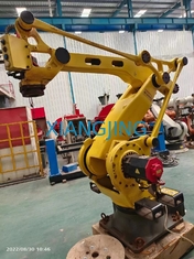 Fanuc Digunakan Robot Industri Untuk Palletizer Dengan Mesin Pallet Lengan Robot 4 Sumbu