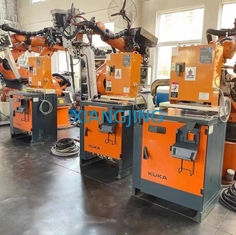 KR 60-3 6 Axis Robot Kuka Bekas Dengan Peralatan Spot Welding 2033cm