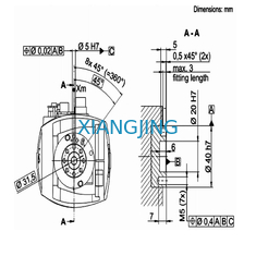 Rel lintasan Linear Robot GBS untuk lengan robot las dan Robot KUKA KR10 R1420