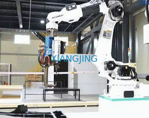 Welding Robot Arm 6 Axis Industrial Manipulator Robot las Hyundai HH10L Dengan Tukang Las dan Obor las