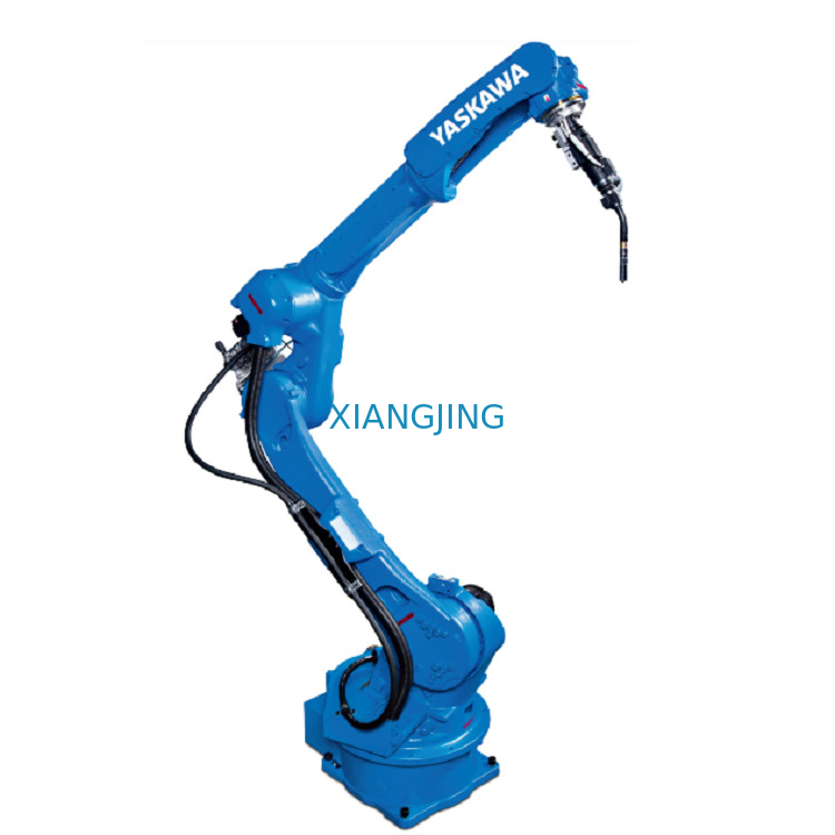 Industri YASKAWA AR2010 6 sumbu las lengan robot manipulator dan muatan 12 kg 2010 mencapai sistem umpan kawat dan tukang las