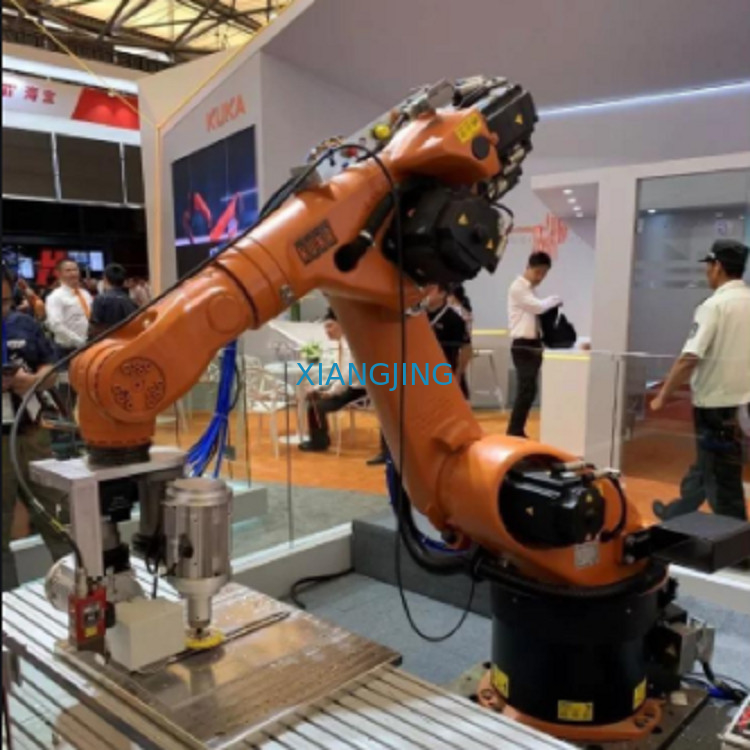 KR 10 R1420 Digunakan Kuka Robot 10kg Rated Payload Industrial Robotic Arm Untuk Palet