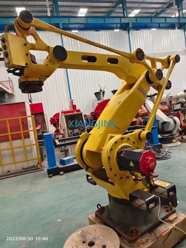 Fanuc Digunakan Robot Industri Untuk Palletizer Dengan Mesin Pallet Lengan Robot 4 Sumbu