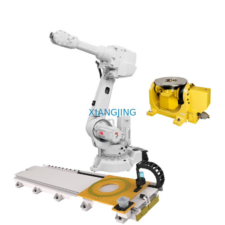 Sangat Produktif Tujuan Umum ABB Robot Industrial 6 Axis Welding Robot dengan GBS Robot Positioner
